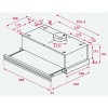Εντοιχιζόμενος Απορροφητήρας Teka CNL 6415 PLUS Е.390.ИН Εντοιχιζόμενος Απορροφητήρας Teka CNL 6415 PLUS Е.390.ИН