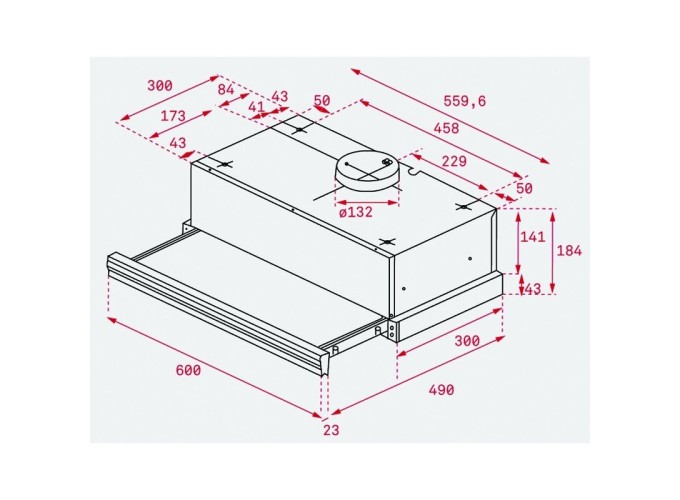 Εντοιχιζόμενος Απορροφητήρας Teka CNL 6415 PLUS Е.390.ИН