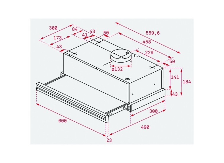 Εντοιχιζόμενος Απορροφητήρας Teka CNL 6415 PLUS Е.390.ИН Εντοιχιζόμενος Απορροφητήρας Teka CNL 6415 PLUS Е.390.ИН