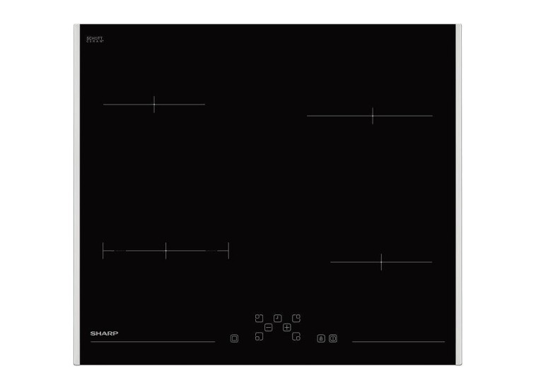 Εντοιχιζόμενη Κεραμική Εστία Sharp KH-6V08FT00 Εντοιχιζόμενη Κεραμική Εστία Sharp KH-6V08FT00