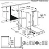Εντοιχιζόμενο Πλυντήριο Πιάτων AEG FSE72517P