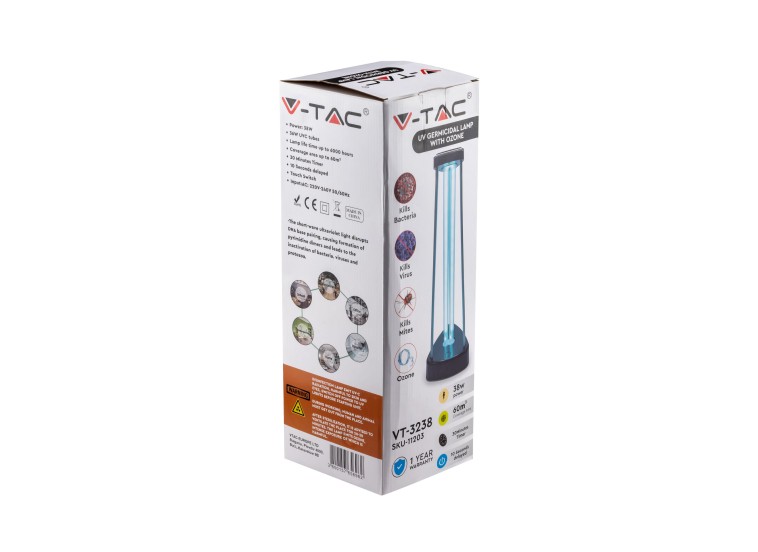 UV lamp V-TAC VT-3238 UV lamp V-TAC VT-3238