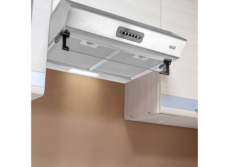 Ελεύθερος Απορροφητήρας,60cm,AMK-2119 IX,Inox, Muhler Ελεύθερος Απορροφητήρας,60cm,AMK-2119 IX,Inox, Muhler