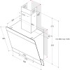Απορροφητήρας Καμινάδα, 59.8cm Μαύρος, WHVP 65F LM K, Whirlpool Απορροφητήρας Καμινάδα, 59.8cm Μαύρος, WHVP 65F LM K, Whirlpool