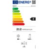 Ψυγειοκαταψύκτης, IB55 532 X, 229lt, Υ152.5xΠ54xΒ57εκ., Inox, E, Indesit 