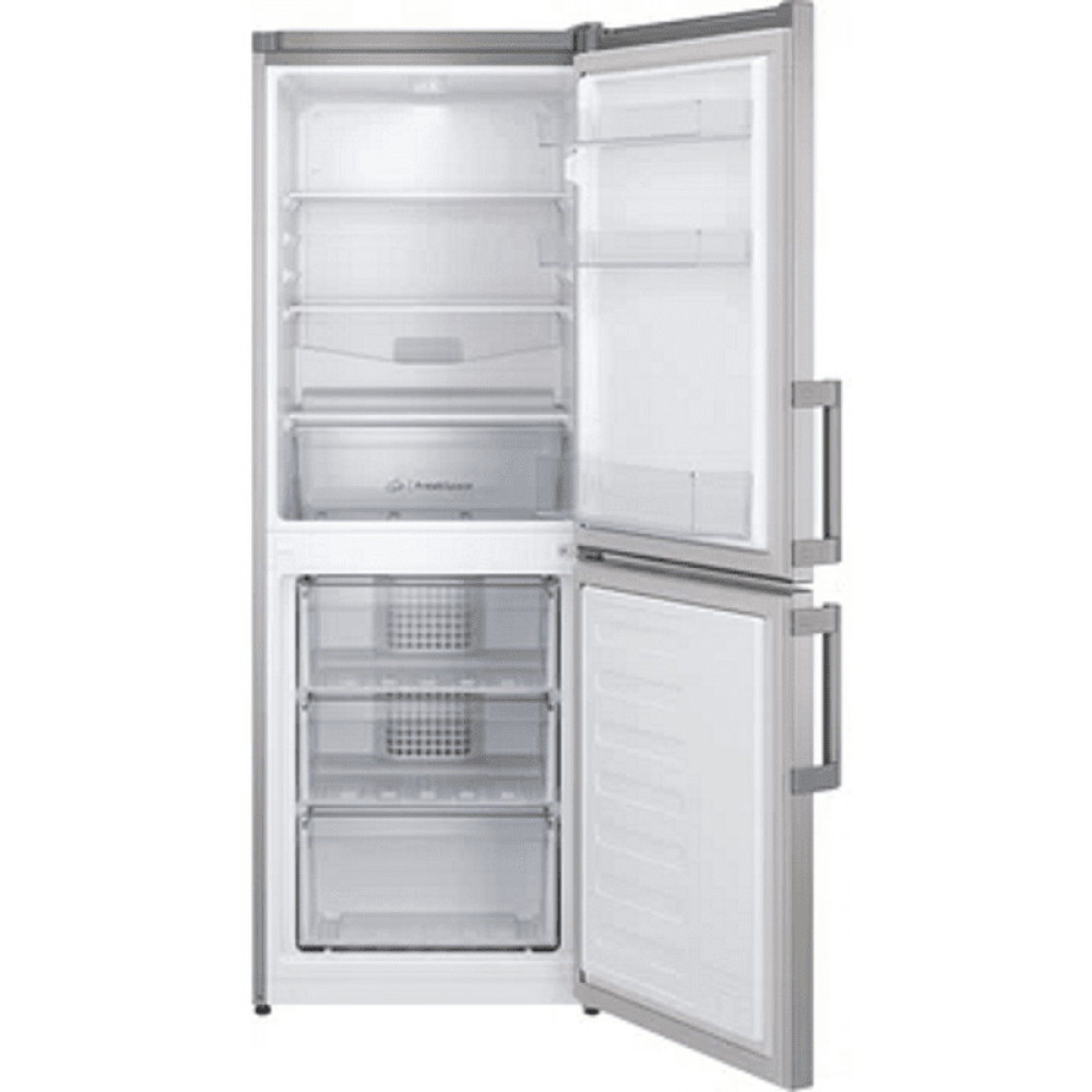 Ψυγειοκαταψύκτης, IB55 532 X, 229lt, Υ152.5xΠ54xΒ57εκ., Inox, E, Indesit 