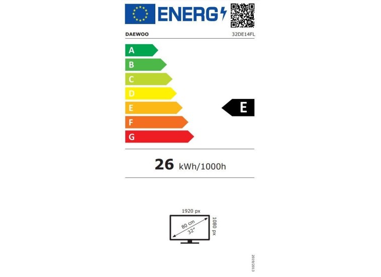 Τηλεόραση 32" Full HD, LED, 32DE14FL, (2023), Daewoo Τηλεόραση 32" Full HD, LED, 32DE14FL, (2023), Daewoo
