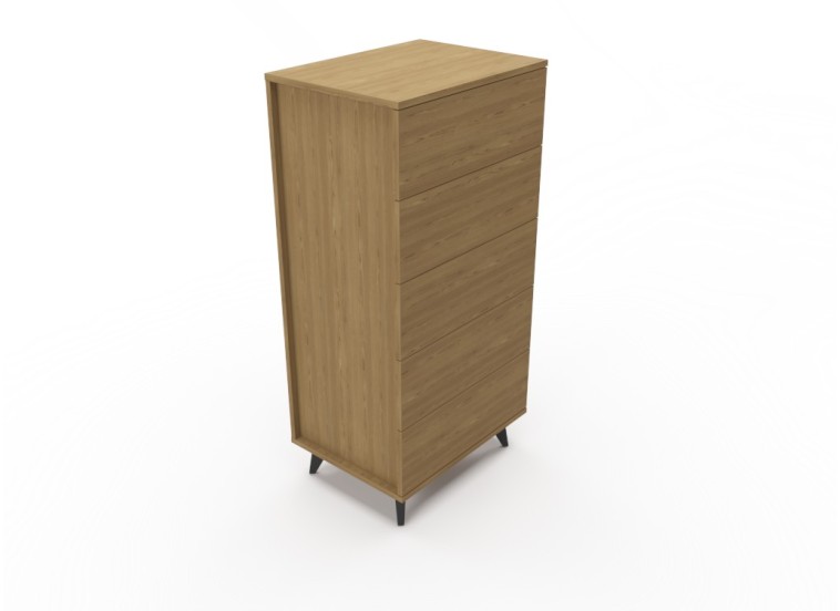 Συρταριέρα Fera 5 συρταριών 63x129x47 εκ. Συρταριέρα Fera 5 συρταριών 63x129x47 εκ.