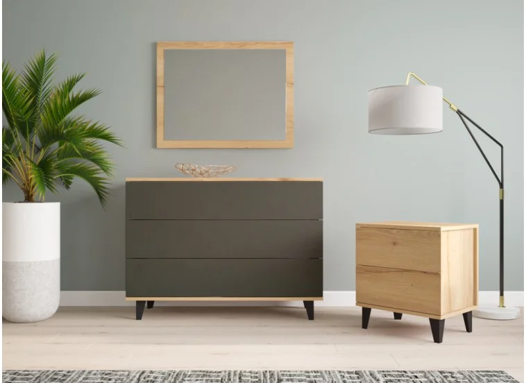 Συρταριέρα Fera, 95x52x75 εκ.