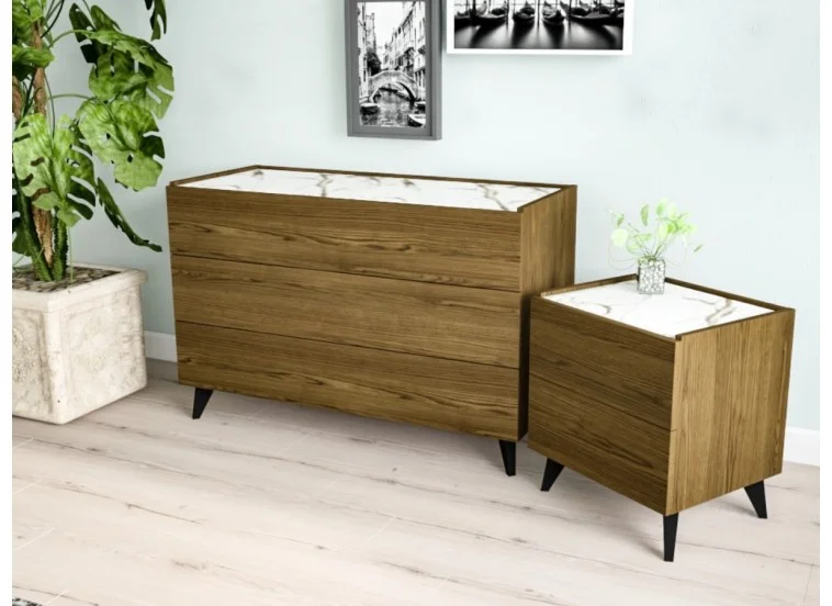 Συρταριέρα Virtue, 110x74x46 εκ.