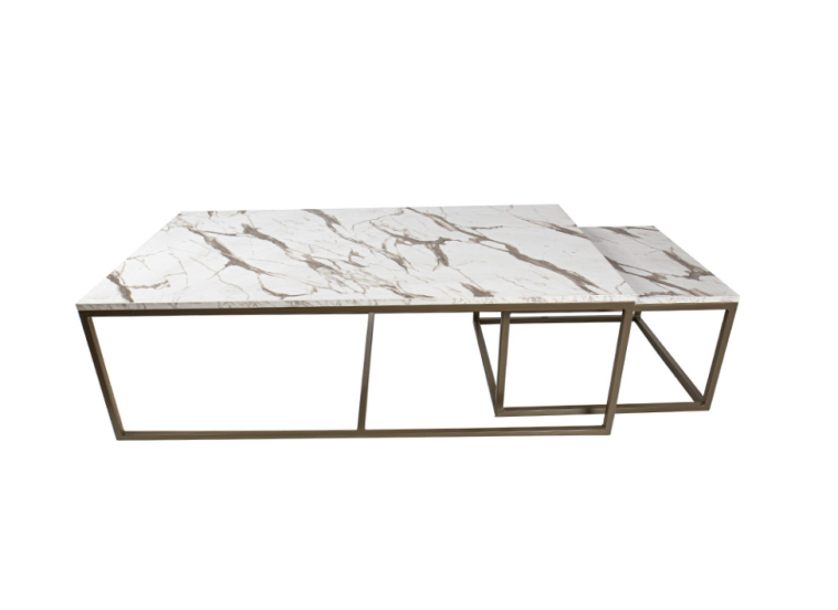 Σετ Τραπέζι σαλονιού Envy , 130x80 εκ. + 60x60 εκ., All4home Σετ Τραπέζι σαλονιού Envy , 130x80 εκ. + 60x60 εκ., All4home