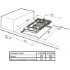 Εντοιχιζόμενη FX 320 S IX Domino Εστία Υγραερίου Αυτόνομη, Finlux Εντοιχιζόμενη FX 320 S IX Domino Εστία Υγραερίου Αυτόνομη, Finlux