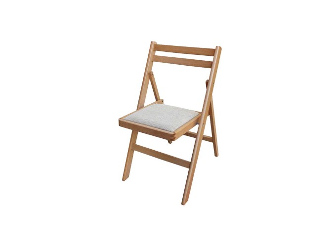 Καρέκλα Αναδιπλούμενη με ύφασμα, ANGEL JACQUARD, 1219922764, Άστρα, Genomax 