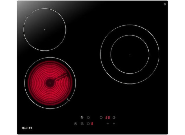 Κεραμική Εστία Αυτόνομη CHP32 , 59x52εκ., Muhler