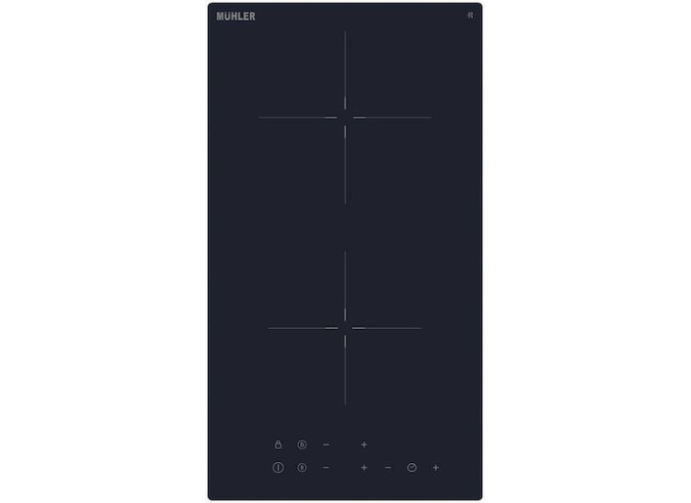 Σετ Φούρνος άνω Πάγκου 65lt με Κεραμικές Εστίες και Απορροφητήρα, BO6508MA + CHP21I + AMK-775T-S2 , Muhler