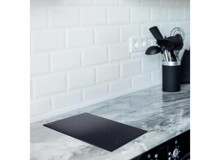 Σετ Φούρνος άνω Πάγκου 65lt με Κεραμικές Εστίες και Απορροφητήρα, BO6508MA + CHP21I + AMK-775T-S2 , Muhler