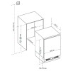 Εντοιχιζόμενο Mini Bar NoFrost Υ82xΠ60xΒ55εκ. Λευκό FXNE 1600 Εντοιχιζόμενο Mini Bar NoFrost Υ82xΠ60xΒ55εκ. Λευκό FXNE 1600
