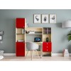 Σύνθεση Γραφείου Comp 2B, Χρώματα Group 3, 182x195x68 εκ., All4home Σύνθεση Γραφείου Comp 2B, Χρώματα Group 3, 182x195x68 εκ., All4home