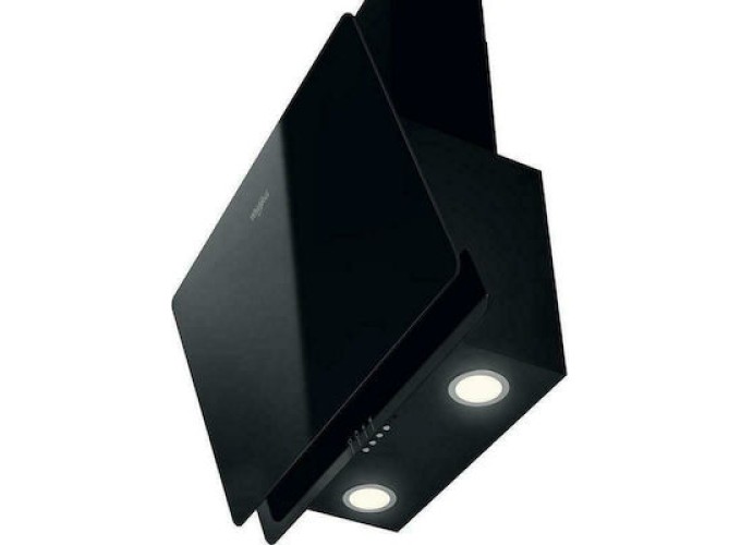 Απορροφητήρας Καμινάδα, 59.8cm Μαύρος, WHVP 65F LM K, Whirlpool 