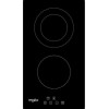 Εστία Αυτόνομη Επαγωγική Domino, WRD 6030 B, 30x52εκ., Whirlpool 