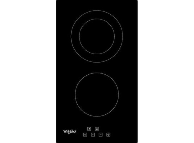 Εστία Αυτόνομη Επαγωγική Domino, WRD 6030 B, 30x52εκ., Whirlpool 