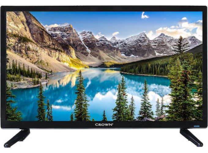 Τηλεόραση 24" HD Ready LED 24TF12VB (2023), Crown