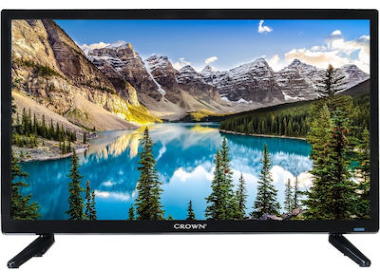 Τηλεόραση 24" HD Ready LED 24TF12VB (2023), Crown Τηλεόραση 24" HD Ready LED 24TF12VB (2023), Crown