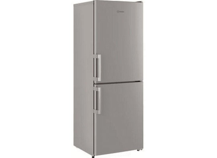 Ψυγειοκαταψύκτης, IB55 532 X, 229lt, Υ152.5xΠ54xΒ57εκ., Inox, E, Indesit 