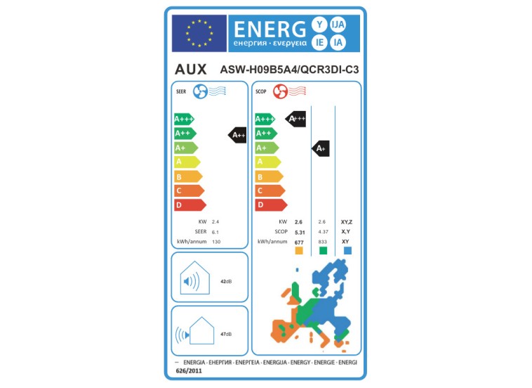 Κλιματιστικό Inverter,9000 BTU A++/A+ με Ιονιστή και WiFi Grey, ASW-H09B5A4/QCR3DI-C3 , AUX Κλιματιστικό Inverter,9000 BTU A++/A+ με Ιονιστή και WiFi Grey, ASW-H09B5A4/QCR3DI-C3 , AUX