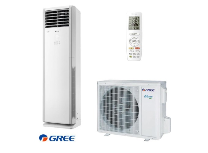  Επαγγελματικό Κλιματιστικό Inverter Ντουλάπα , GVH24AMXF-K6DNC7A , Gree