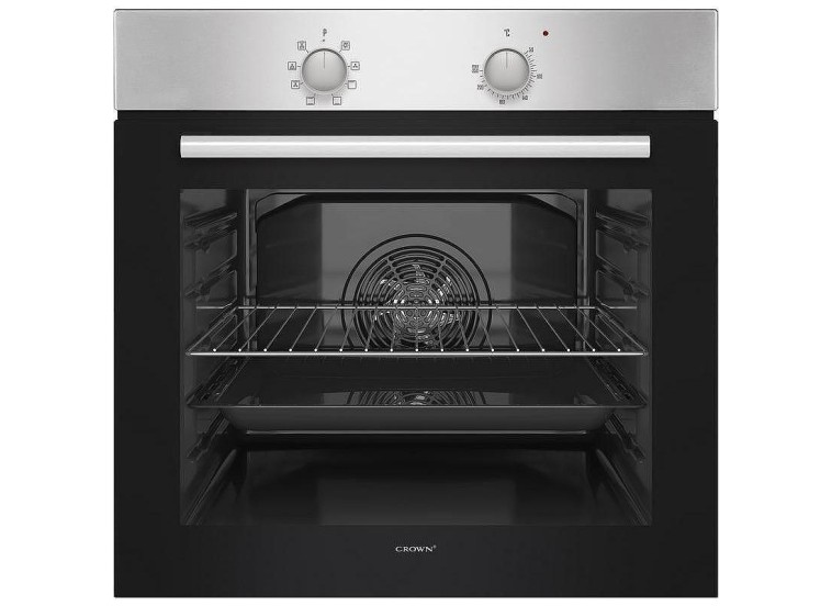 Εντοιχιζόμενος φούρνος FCM 810A IX, 73 λίτρα,Crown 