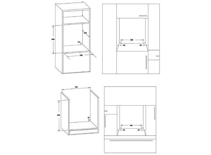 Εντοιχιζόμενος φούρνος FCM 810A IX, 73 λίτρα,Crown 