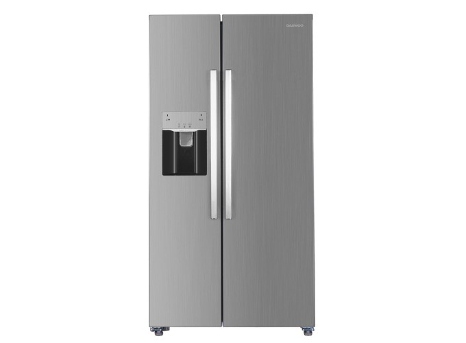 Ψυγειο,Side-by-Side,CSMSBS4ELVB8-EU, 513 l, E, No Frost, Inox Daewoo