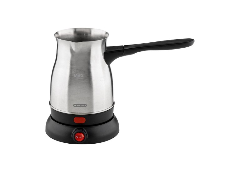 Ηλεκτρικό Μπρίκι, 600W , Χωρητικότητα 700ml, Inox,Termomax Ηλεκτρικό Μπρίκι, 600W , Χωρητικότητα 700ml, Inox,Termomax