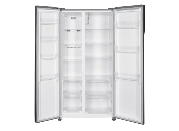 Ψυγείο ντουλάπα , CSMSBS1EBGVA2-EU , 442 lt , Μαύρο, No Frost , Daewoo