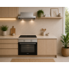 Σετ Φούρνος Εστία, Απορροφητήρας FCM 510AIX + PVT604.C + 7012MT , Crown