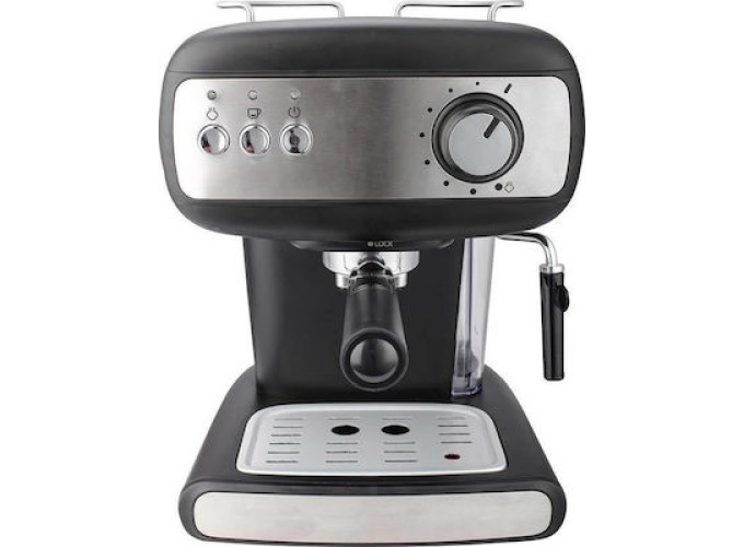 Μηχανή Espresso 850W Πίεσης 15bar Ασημί, CEM-1525, Crown 