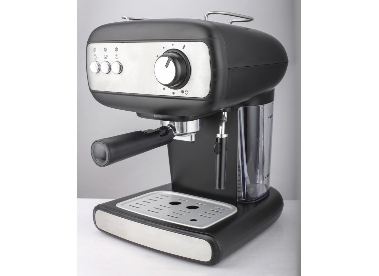 Μηχανή Espresso 850W Πίεσης 15bar Ασημί, CEM-1525, Crown Μηχανή Espresso 850W Πίεσης 15bar Ασημί, CEM-1525, Crown