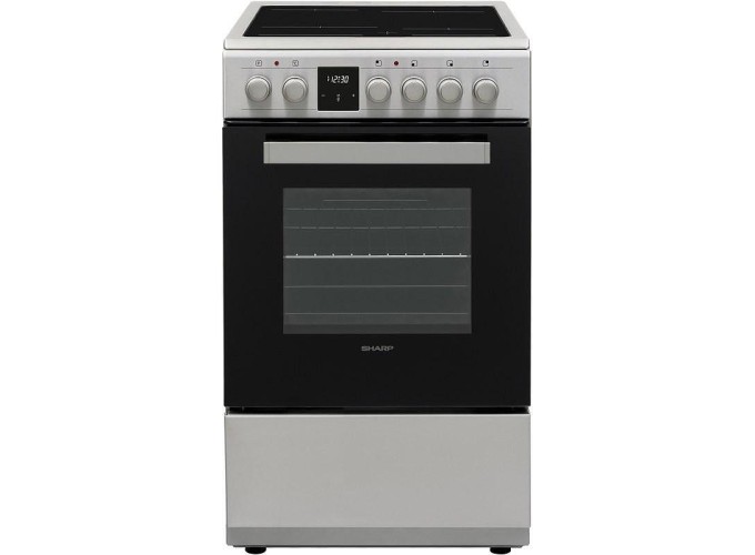 Ηλεκτρική κουζίνα KF-56FVDT22IMK-EU, INOX, Κεραμική,Sharp