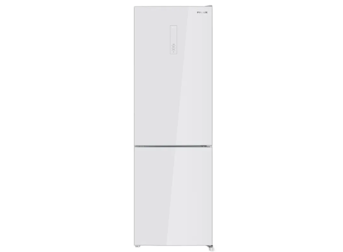 Ψυγειοκαταψύκτης Finlux FBN340W ΓΥΑΛΙ, 322 l, E, Χωρίς πάγο, Λευκό γυαλί