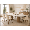 Σετ Τραπεζαρίας με 6 καρέκλες, Aurea ,180x90x75 εκ. All4home