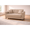 Σετ σαλονιού, Τριθέσιος - Διθέσιος καναπές Modesto,Μπεζ , All4home