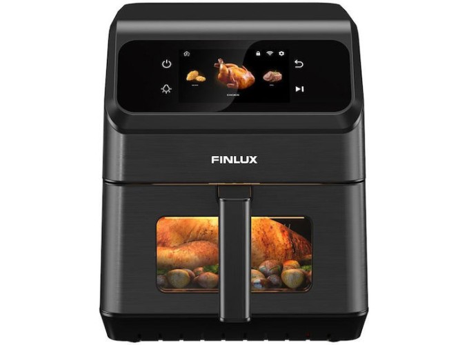 Φριτέζα CDF-2516SB Air Fryer 2.5lt Ασημί , Crown