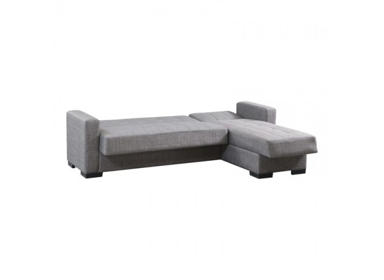 Γωνιακός καναπές-κρεβάτι New Dynamic Corner, γκρι, Νο 51-002, κωδ. 2770000045, All4home