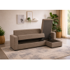 Γωνιακός καναπές-κρεβάτι New Dynamic Corner, Νο 69-002, Καφέ, All4home