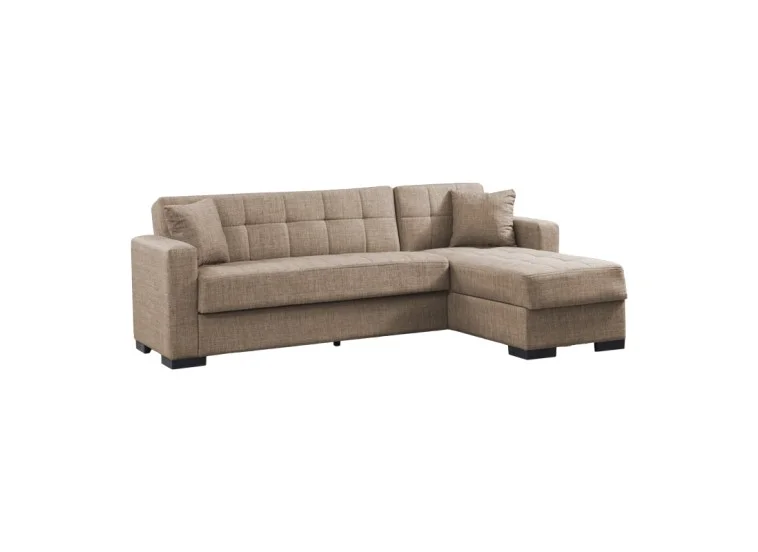 Γωνιακός καναπές-κρεβάτι New Dynamic Corner, Νο 06-002, μπεζ 2770000046, All4home