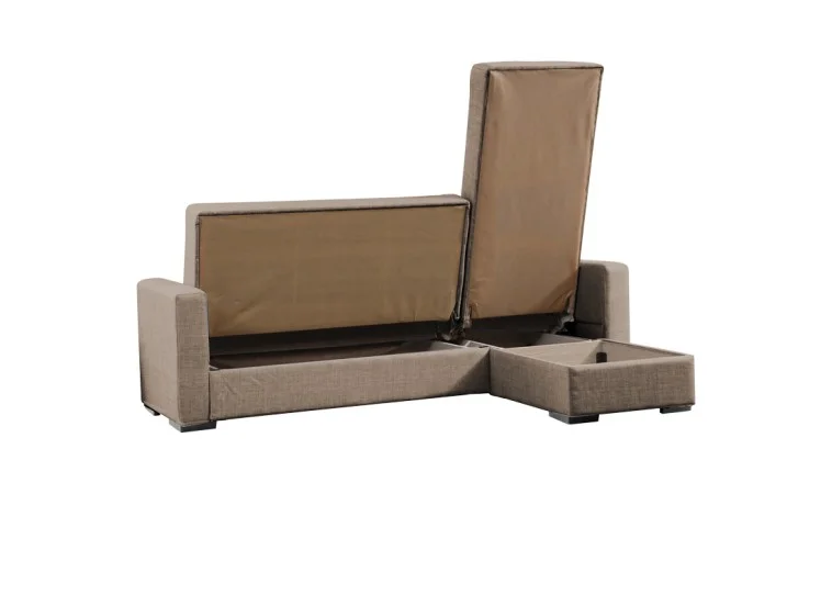 Γωνιακός καναπές-κρεβάτι New Dynamic Corner, Νο 06-002, μπεζ 2770000046, All4home