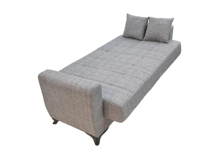 Σετ σαλονιού, Τριθέσιος - Διθέσιος καναπές Modesto,Γκρί , All4home