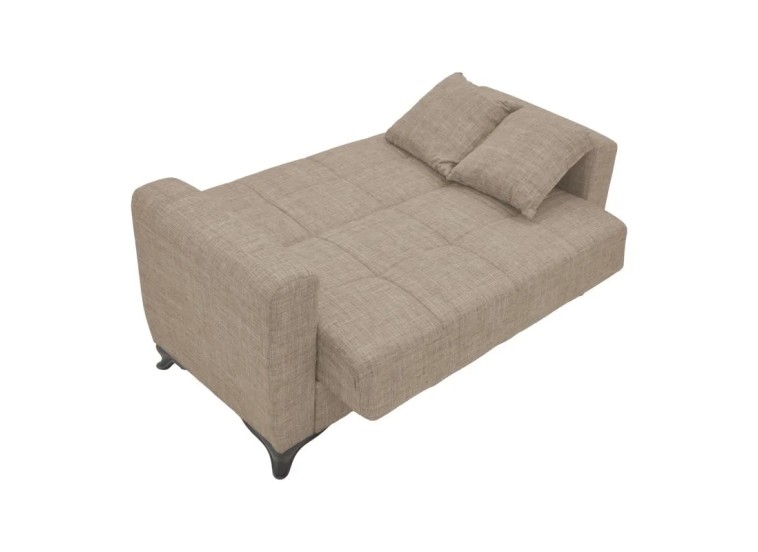 Σετ σαλονιού, Τριθέσιος - Διθέσιος καναπές Modesto,Μπεζ , All4home