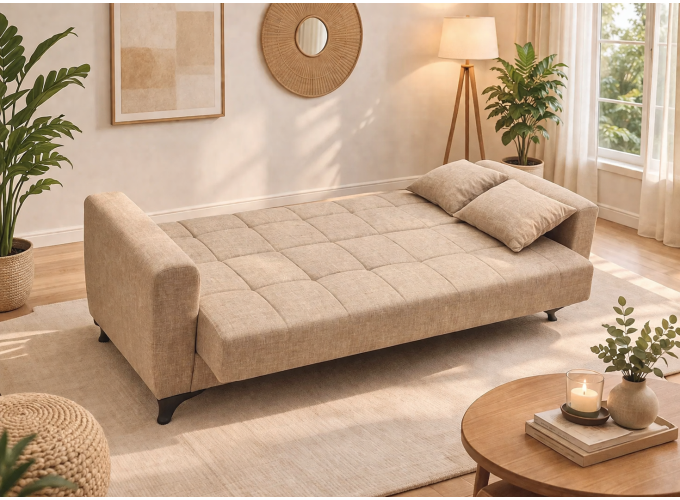 Τριθέσιος Καναπές-κρεβάτι MODESTO 3, Νο 06-002, κωδ. 2770000040, All4home